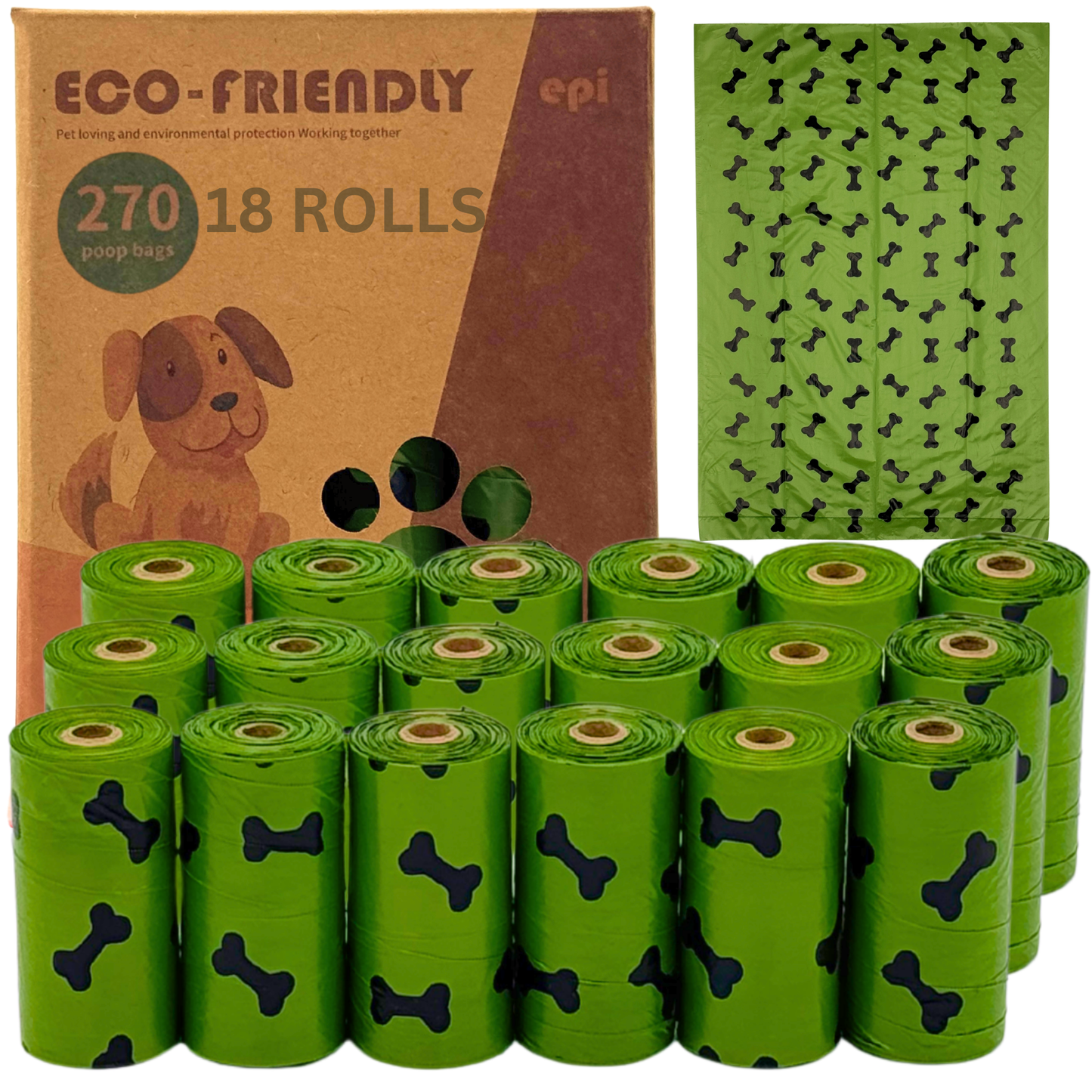 Biodegradable Dog Poop Bags - Best Value Eco Bundle