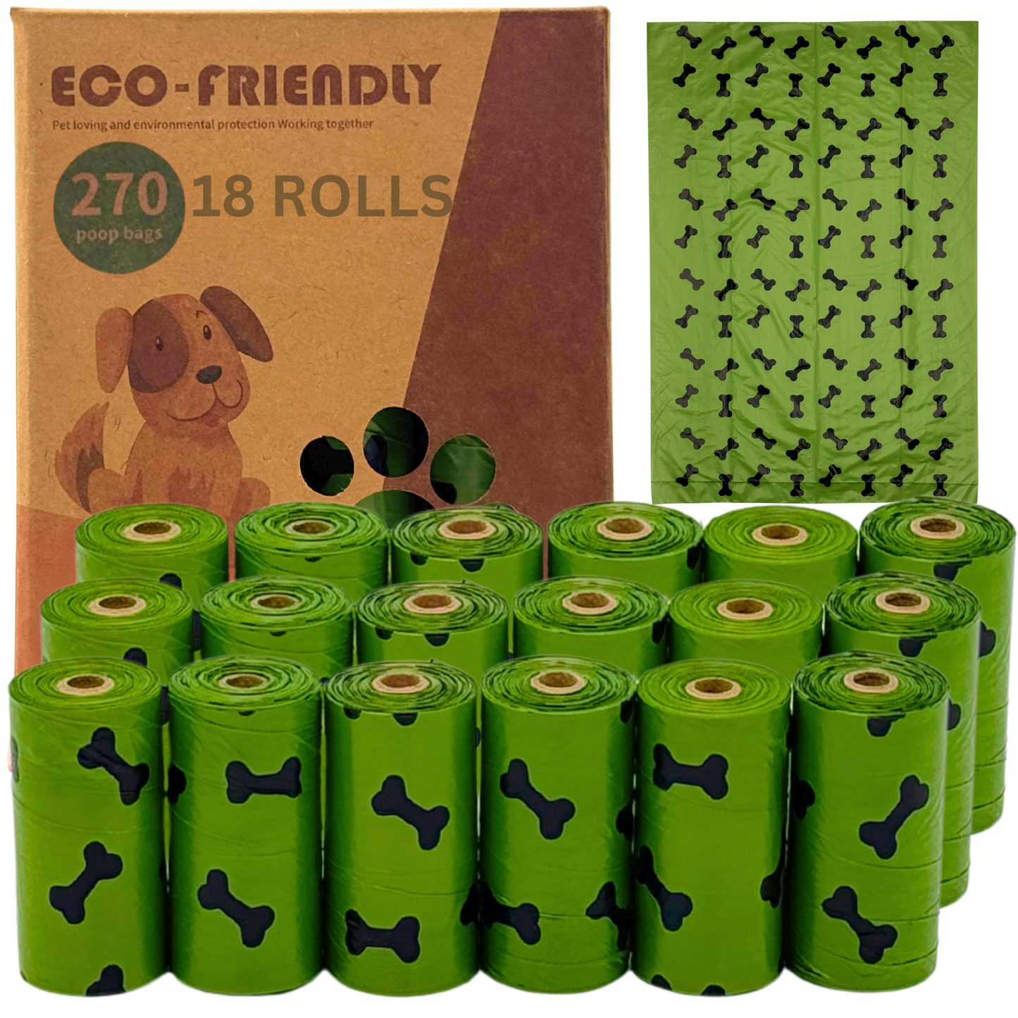 Biodegradable Dog Poop Bags - Best Value Eco Bundle