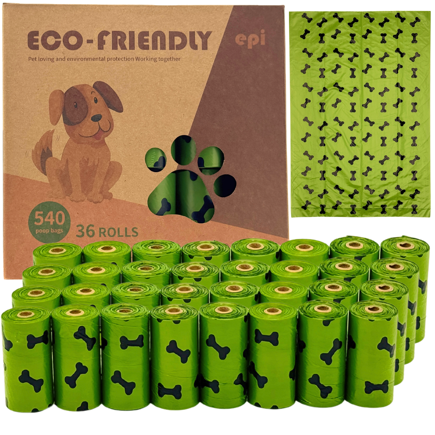 Biodegradable Dog Poop Bags - Best Value Eco Bundle