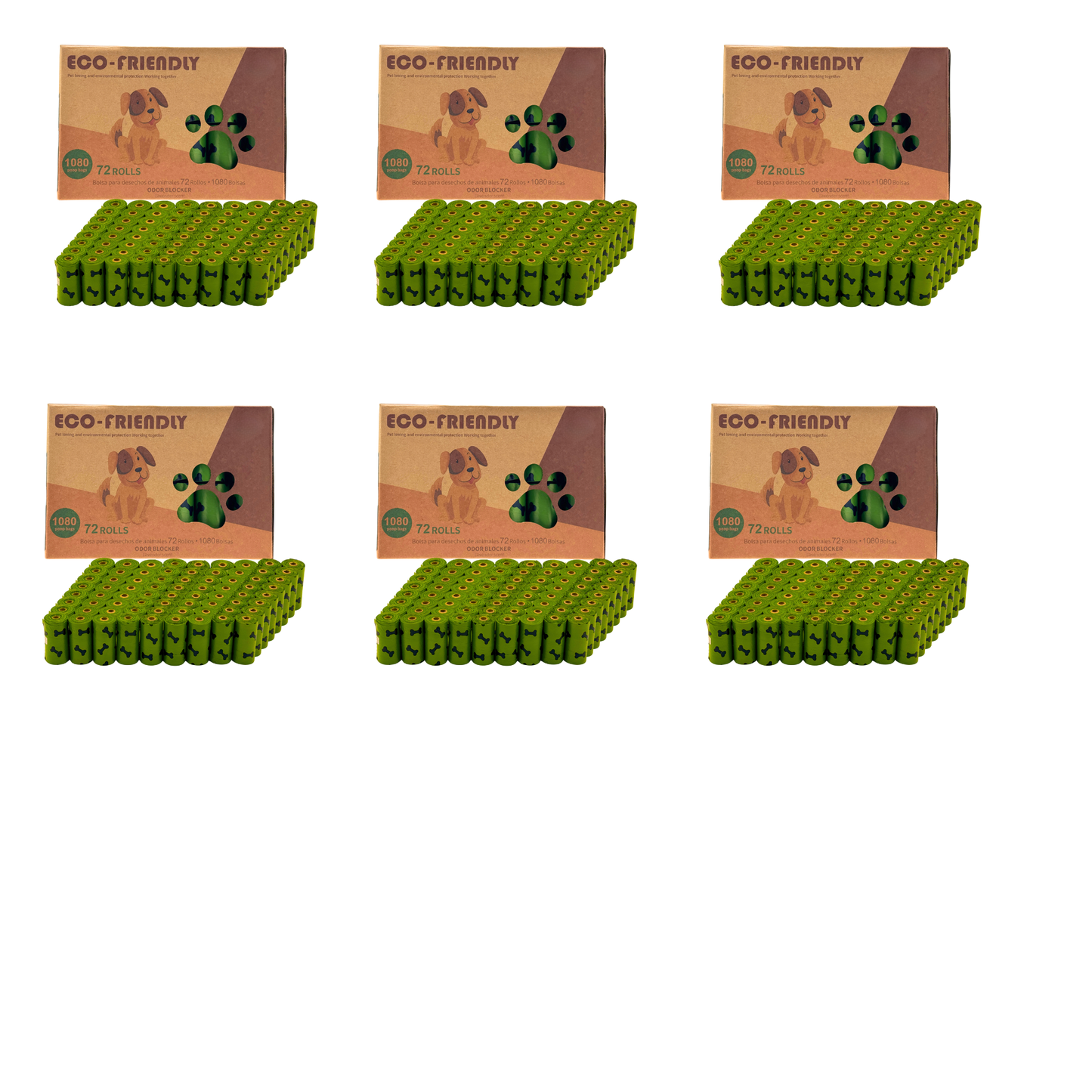 Biodegradable Dog Poop Bags - Best Value Eco Bundle