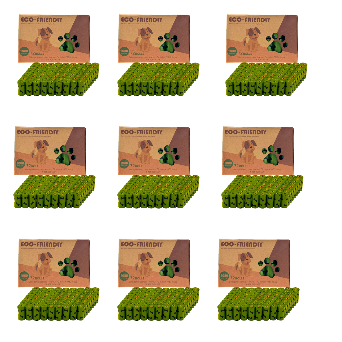 Biodegradable Dog Poop Bags - Best Value Eco Bundle